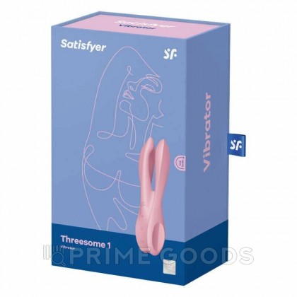 Клиторальный вибростимулятор Satisfyer Threesome 1 розовый от sex shop primegoods фото 6