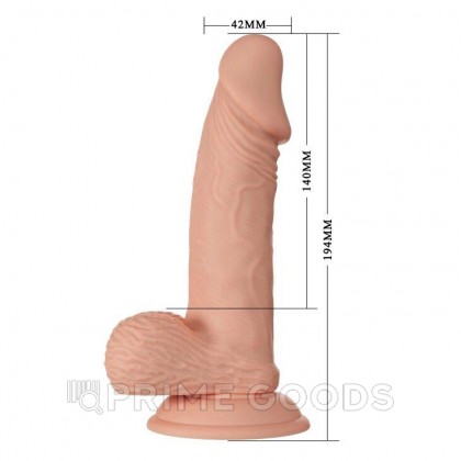 Фаллоимитатор Beautiful Zebulon (14×4,2 см) от sex shop primegoods фото 8