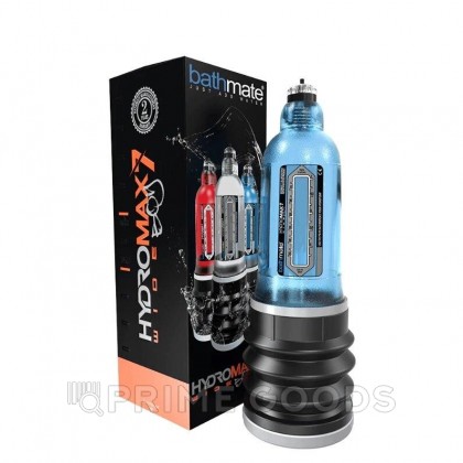 Гидропомпа Bathmate Hydromax 7 Wide boy, синий от sex shop primegoods фото 4