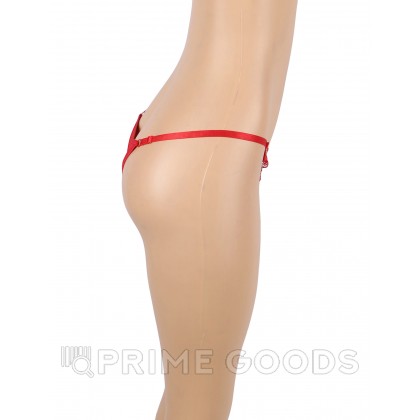G-стринги Sexy Floral, красные, S от sex shop primegoods фото 7