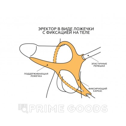  Эректор-ложечка MEN STYLE от sex shop primegoods фото 2
