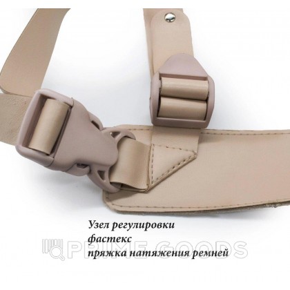 Анальный фиксатор + мужской фаллопротез на каркасе MEN STYLE от sex shop primegoods фото 3