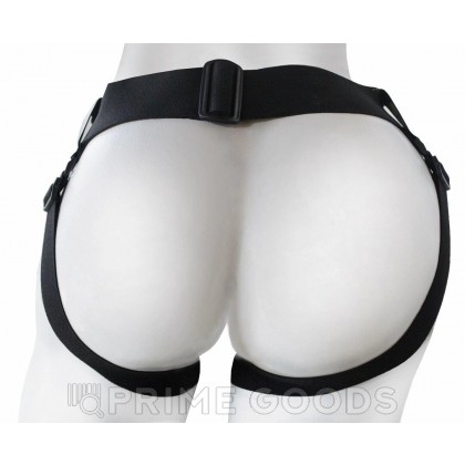 Пояс Glamour black с насадкой от sex shop primegoods фото 2