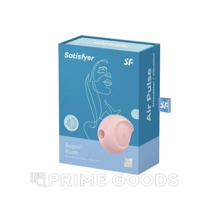 Вакуумно-волновой стимулятор Satisfyer Sugar Rush розовый от sex shop primegoods фото 3