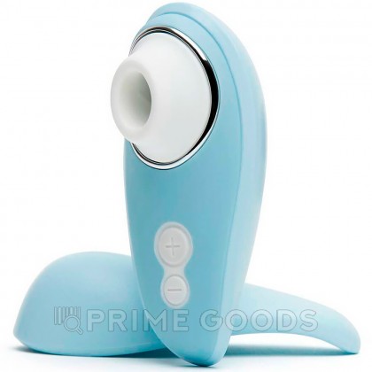 Стимулятор клитора бесконтактный Womanizer Liberty, голубой от sex shop primegoods