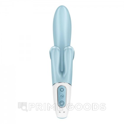 Вибратор-кролик Satisfyer Touch me голубой от sex shop primegoods фото 4