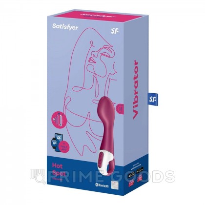 Вибратор для точки G Satisfyer Hot Spot (Connect App) от sex shop primegoods фото 4