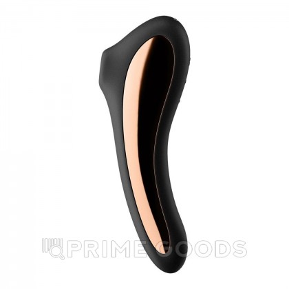 Вибромассажер с вакуумной стимуляцией Satisfyer Dual Kiss черный от sex shop primegoods фото 2