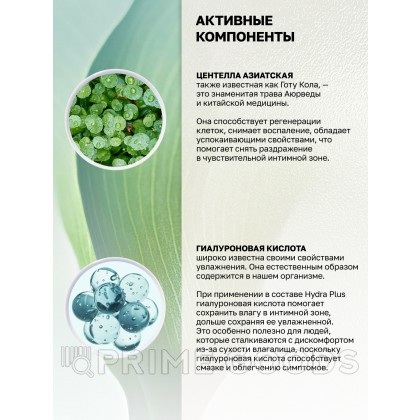 Intt Hydra Plus - веганский лубрикант с гиалуронкой и центеллой азиатской (100 мл.) от sex shop primegoods фото 4
