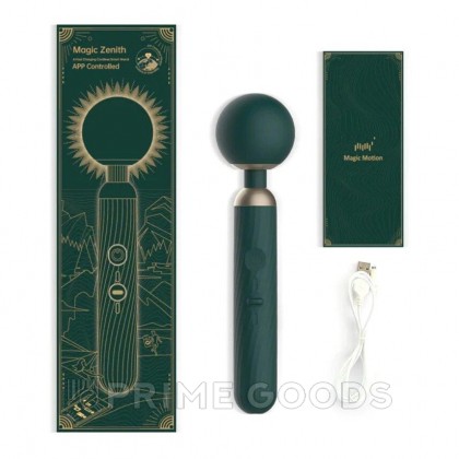 Вибратор Magic Motion Zenith, зеленый от sex shop primegoods фото 6