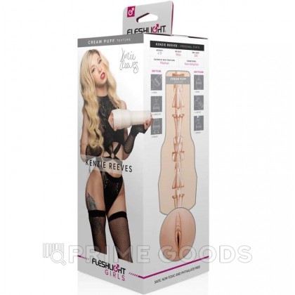 Мастурбатор Fleshlight Girls Kenzie Reeves Creampuff (вагина) от sex shop primegoods фото 4