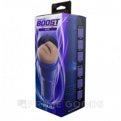 Мастурбатор Fleshlight Boost Blow светлый (рот) от sex shop primegoods фото 2
