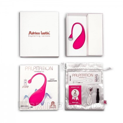 Виброяйцо Palpitation фуксия от Adrien Lastic (синхронизация с приложением) от sex shop primegoods фото 7