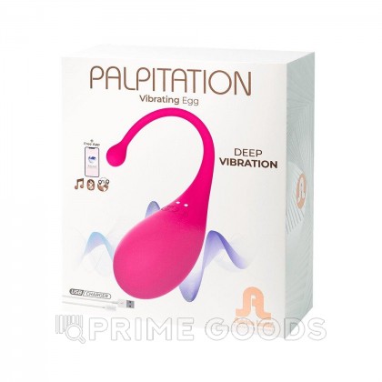 Виброяйцо Palpitation фуксия от Adrien Lastic (синхронизация с приложением) от sex shop primegoods фото 8