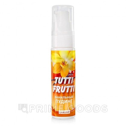 Интимный гель TUTTI-FRUTTI ванильный пудинг, 30 г от sex shop primegoods