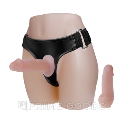 Страпон с маленькими насадками от sex shop primegoods фото 2