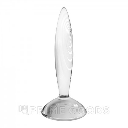 Стеклянный фаллоимитатор Satisfyer Sparkling Crystal (19*6,2), прозрачный от sex shop primegoods фото 5