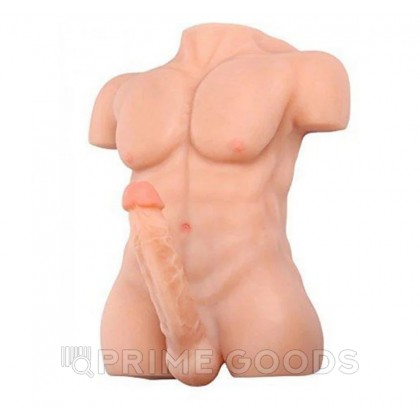 Накаченный мужской торс с пенисом John (6 кг.) от sex shop primegoods