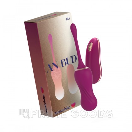 Вагинальные виброшарики AN Bud с пультом управления от Anasteisha от sex shop primegoods