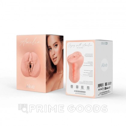 Реалистичный мастурбатор Amelia от Alivet S от sex shop primegoods фото 3