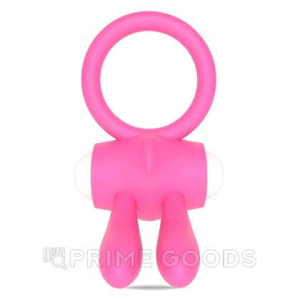 Эрекционное виброкольцо Power Rabbit clit cockring, розовый от sex shop primegoods