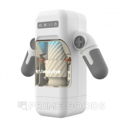 Инновационный робот-мастурбатор Game Cup, белый от sex shop primegoods