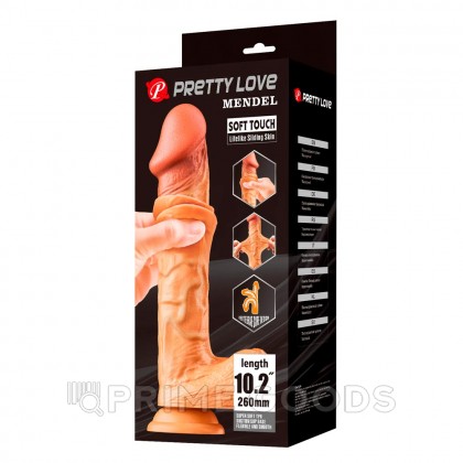 Реалистичный фаллоимитатор Mendel, 26 см от sex shop primegoods фото 6
