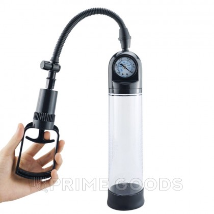 Вакуумная помпа с манометром + вагина (эрекционное кольцо в подарок) от sex shop primegoods фото 2