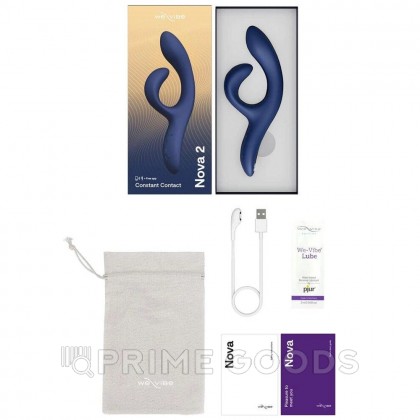 Вибратор We-Vibe Nova 2 синий от sex shop primegoods фото 6
