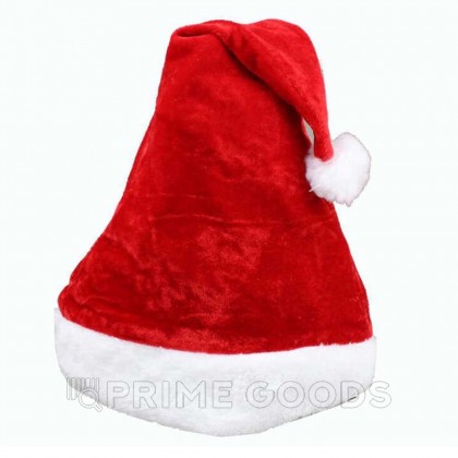 Новогодняя шапочка Санты (велюровая) от sex shop primegoods