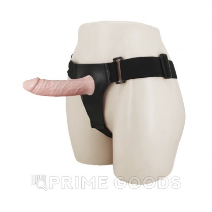 Полый страпон с вибрацией (фаллопротез) 15.5 Х 4.2 от sex shop primegoods фото 7