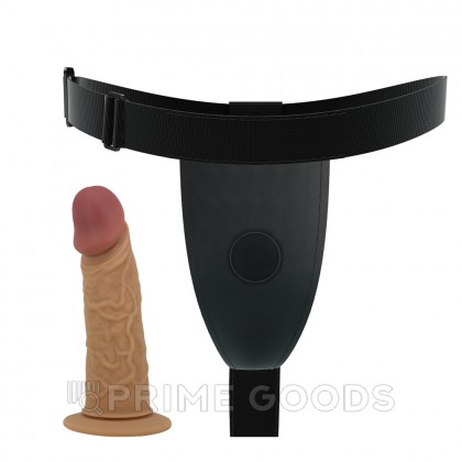 Страпон Houston (17,5*3,7 см) от sex shop primegoods фото 5