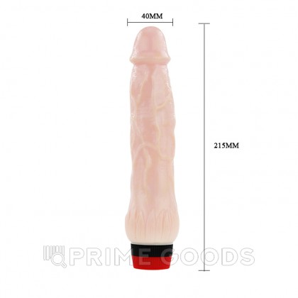 Вибратор-реалистик (21,5×4 см) от sex shop primegoods фото 5