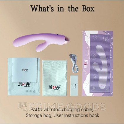 Вибратор-кролик Pada от Drywell белый от sex shop primegoods фото 2