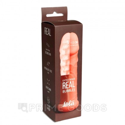 Фаллоудлинитель Real Extra Sense Bubbles (13,5*2 см) от sex shop primegoods фото 8