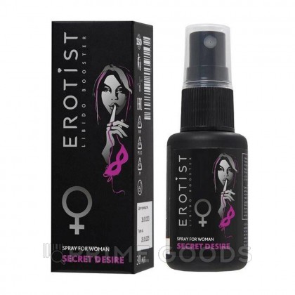 Возбуждающий спрей Erotist SECRET DESIRE для женщин, 30 мл от sex shop primegoods