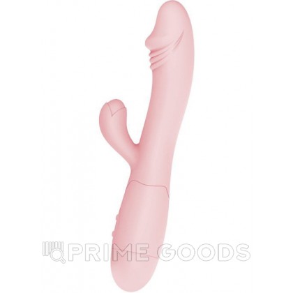 Нежно-розовый вибратор кролик Snappy от sex shop primegoods фото 4