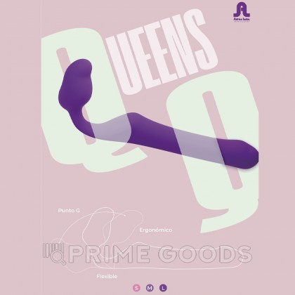 Безремневой страпон Queens от Adrien Lastic, M, фиолетовый от sex shop primegoods фото 4