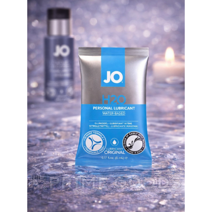 Лубрикант на водной основе JO H2O Original, 5 мл от sex shop primegoods фото 2