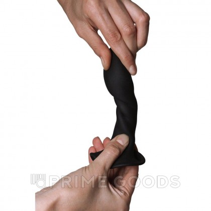 Реалистичный фаллоимитатор Adrien Lastic Hitsens 5 (12,9×2,4 см), чёрный от sex shop primegoods фото 4