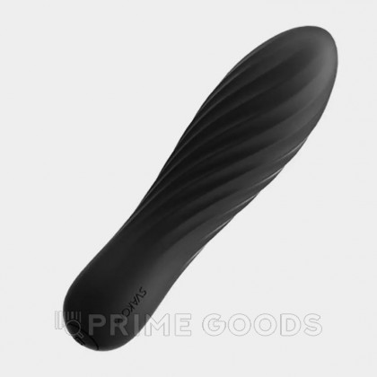 Вибропуля Tulip черная от SVAKOM от sex shop primegoods фото 2