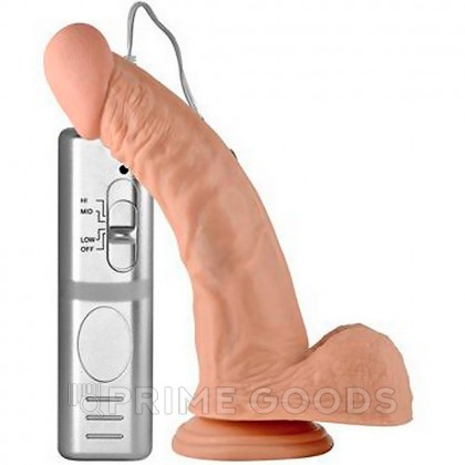 Вибратор на присоске к стене - 22 см. от sex shop primegoods