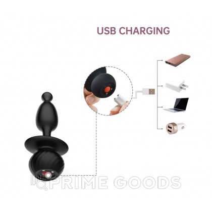 MAGIC BUNNY Вибратор черный от sex shop primegoods фото 5