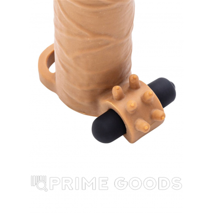 Увеличитель пениса с вибрацией (18,5*4,2) от sex shop primegoods фото 4