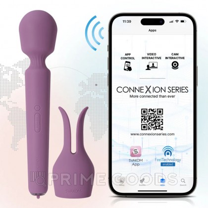 Интерактивный Wand вибратор Emma Neo 2 розовый от SVAKOM от sex shop primegoods фото 5