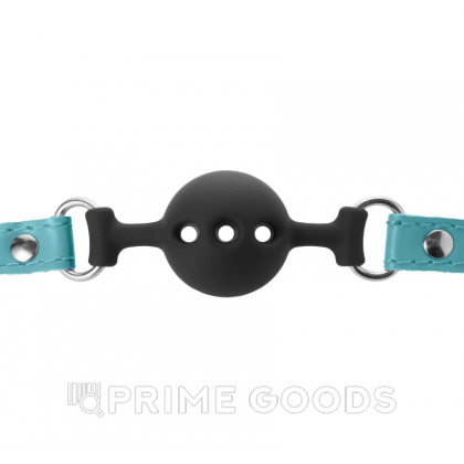 Кляп 3.8 см с ремнями тиффани от sex shop primegoods фото 2