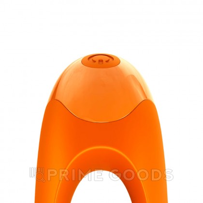 Мини вибратор на палец Satisfyer Candy Cane, оранжевый от sex shop primegoods фото 6