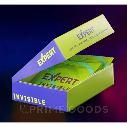 Презервативы EXPERT INVISIBLE № 3 (особо тонкие), 3 шт. от sex shop primegoods фото 4