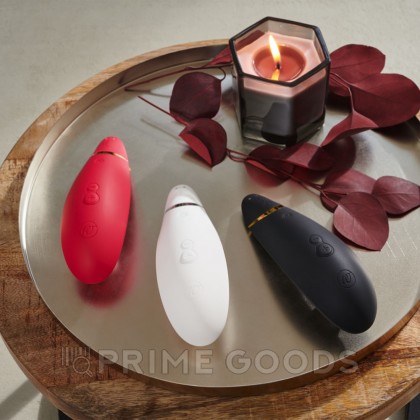 Бесконтактный клиторальный стимулятор Womanizer Premium 2 бордовый от sex shop primegoods фото 6