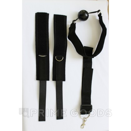 Фиксатор БДСМ (наручники+ошейник) от sex shop primegoods фото 7